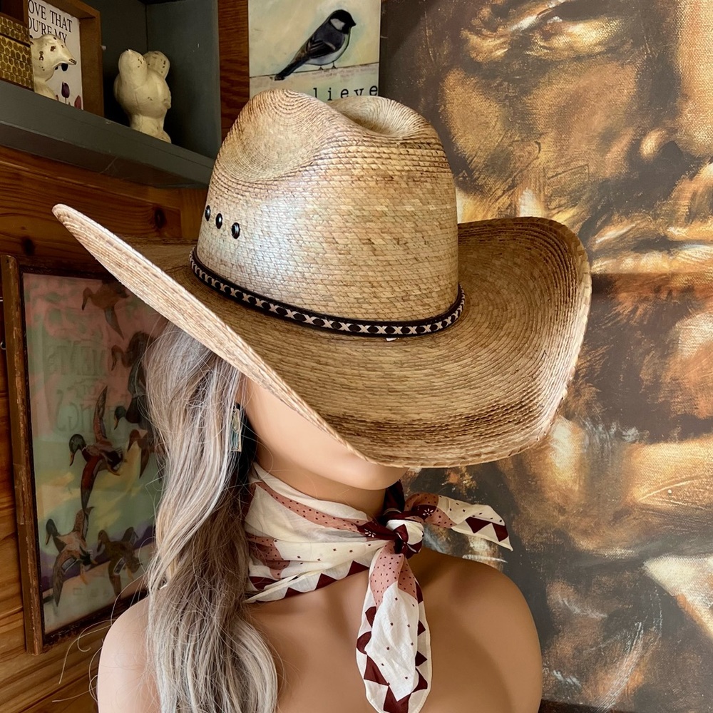 Cattleman Fine Toasted Palm Hat
